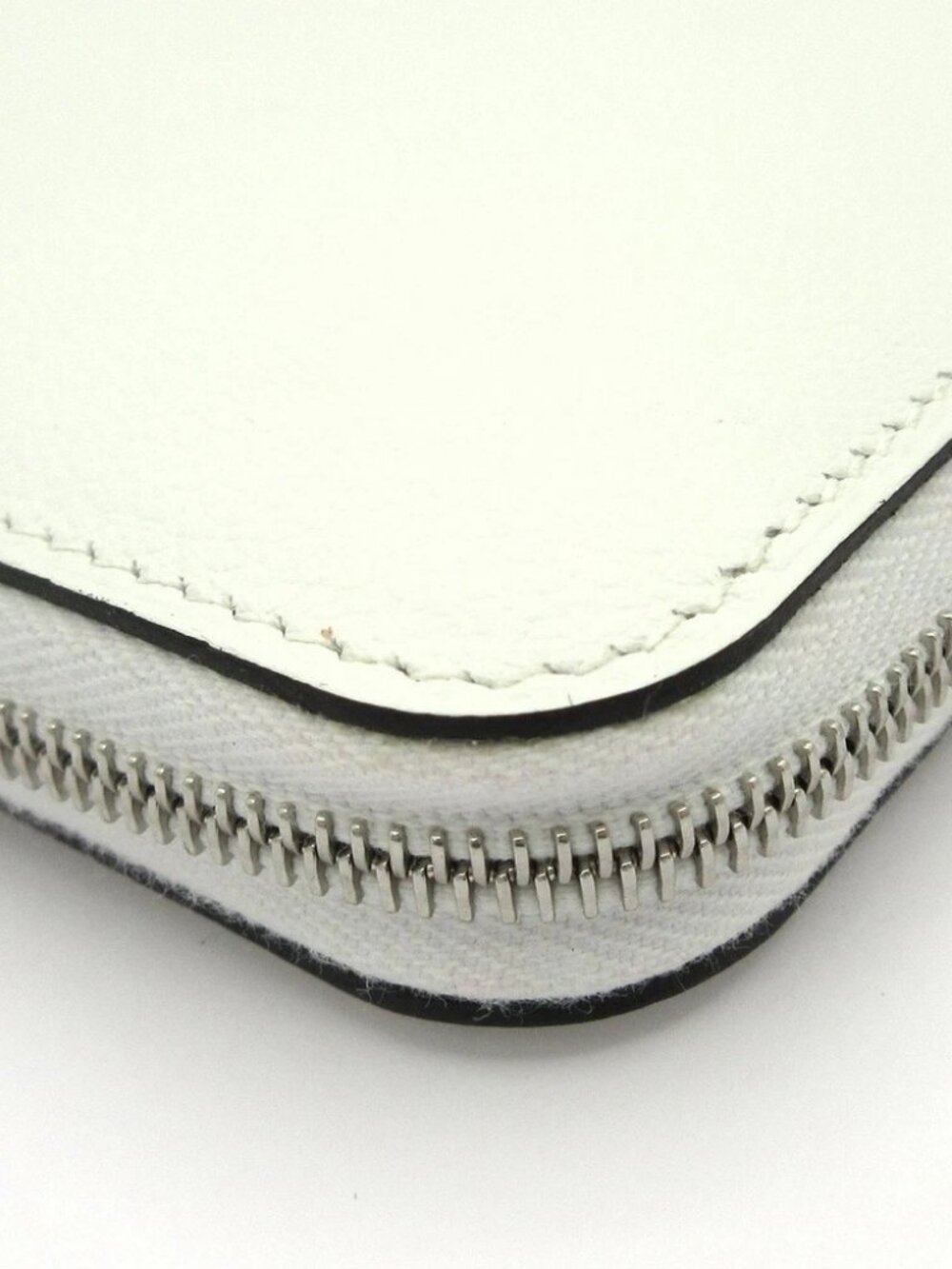 HERMES Azap Compact Silkin new white Evercolor B Coin Case - Picture 7 of 11